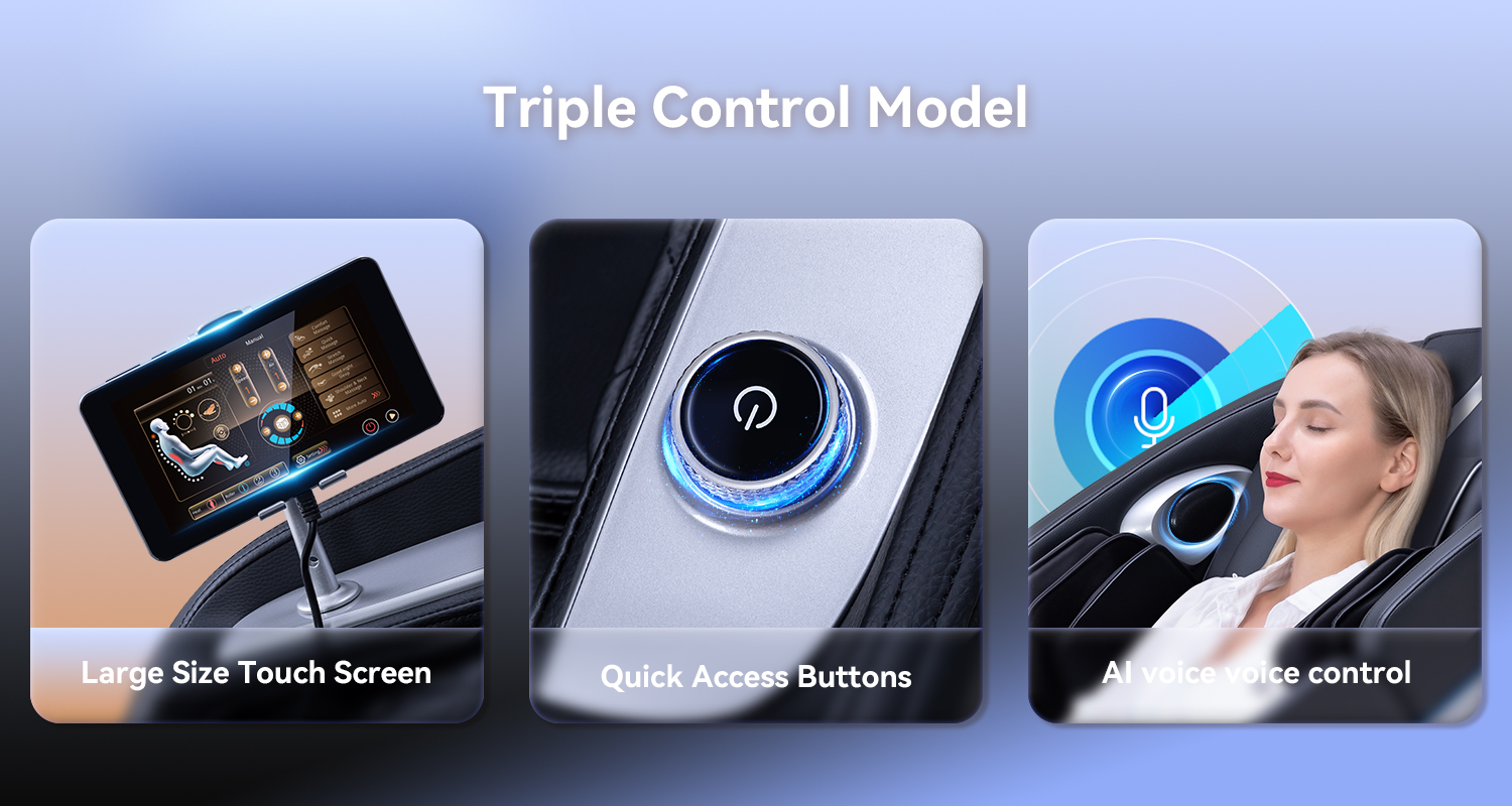 MassaMAX MT398 - 3 Control Methods