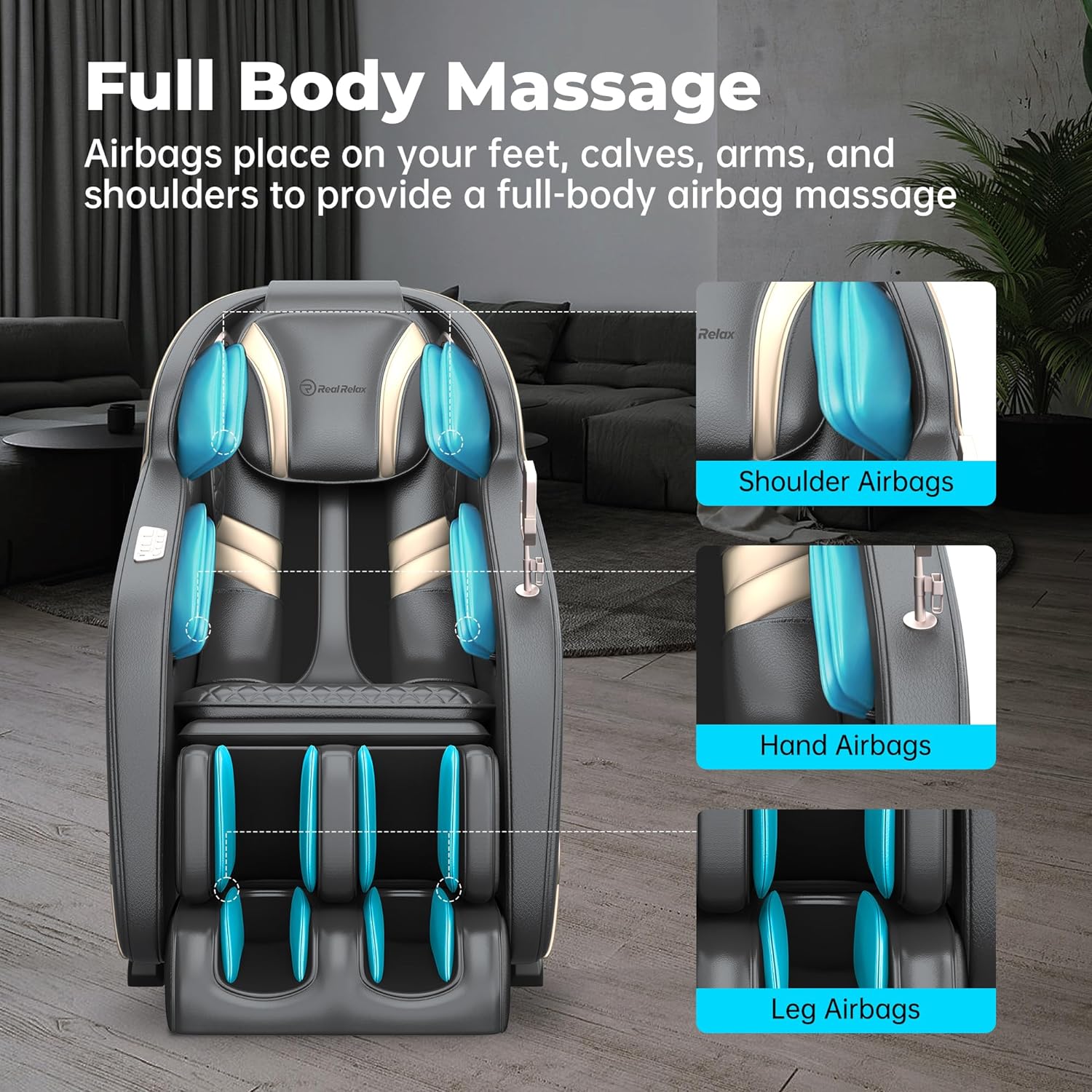 Real Relax PS6000 - Full Body Airbag Massage